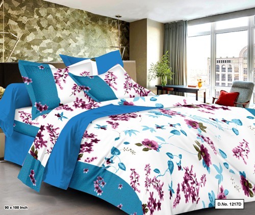 100% Cotton Embroided Bedsheet