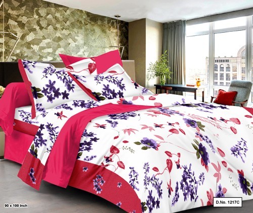 100% Cotton Embroided Bedsheet