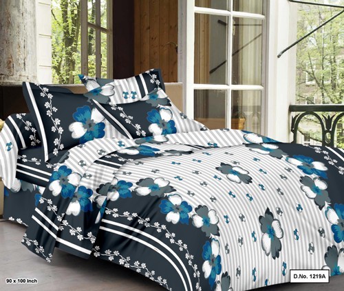 Printed Poly Cotton Bedsheet