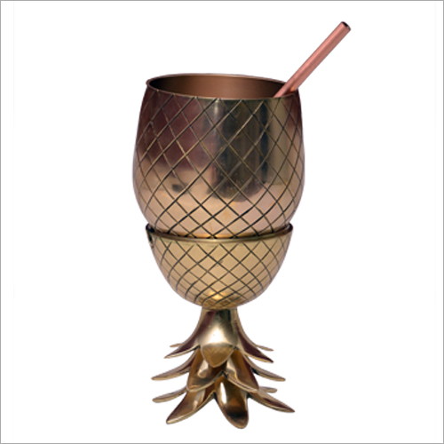Brass Pineapple Shape Jug