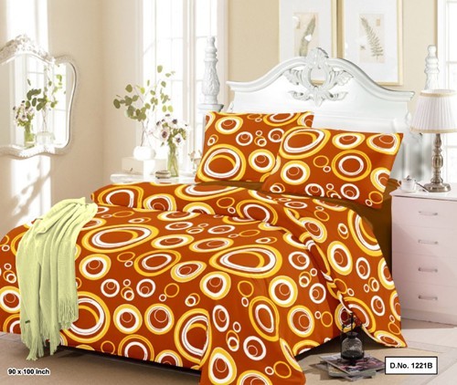 Washable Cotton Printed Bed Sheetbedsheet