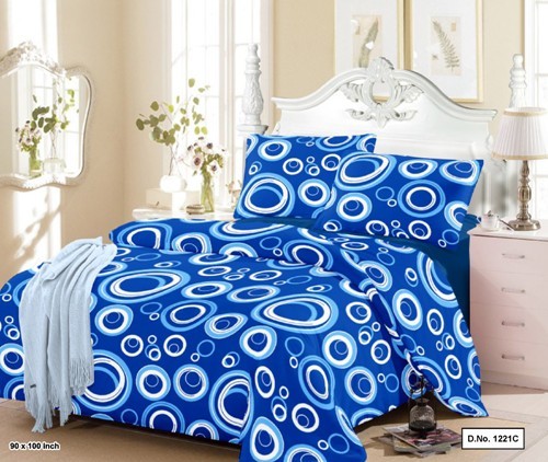 Washable Cotton Printed Bed Sheetbedsheet