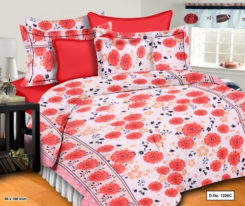 100% Cotton Block Print Bed Sheets