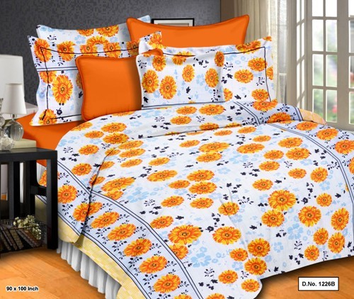 100% Cotton Block Print Bed Sheets