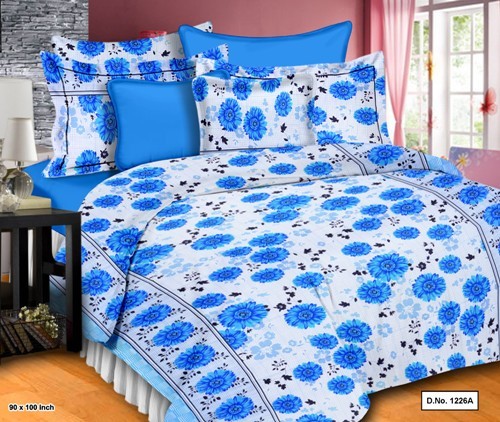 100% Cotton Block Print Bed Sheets