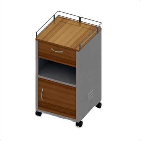 Bed Side Locker with Wooden Top
