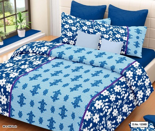 Washable Pure Cotton Bed Sheet