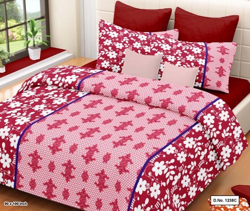Washable Pure Cotton Bed Sheet