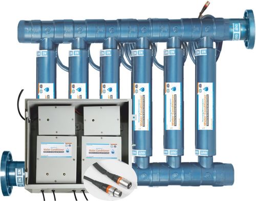 Electromagnetic Water Conditioner - Plastic, Water Softener | 3500 TDS Capability, 20-30% Water Savings, Reduces Soil Salinity and Increases Crop Yield