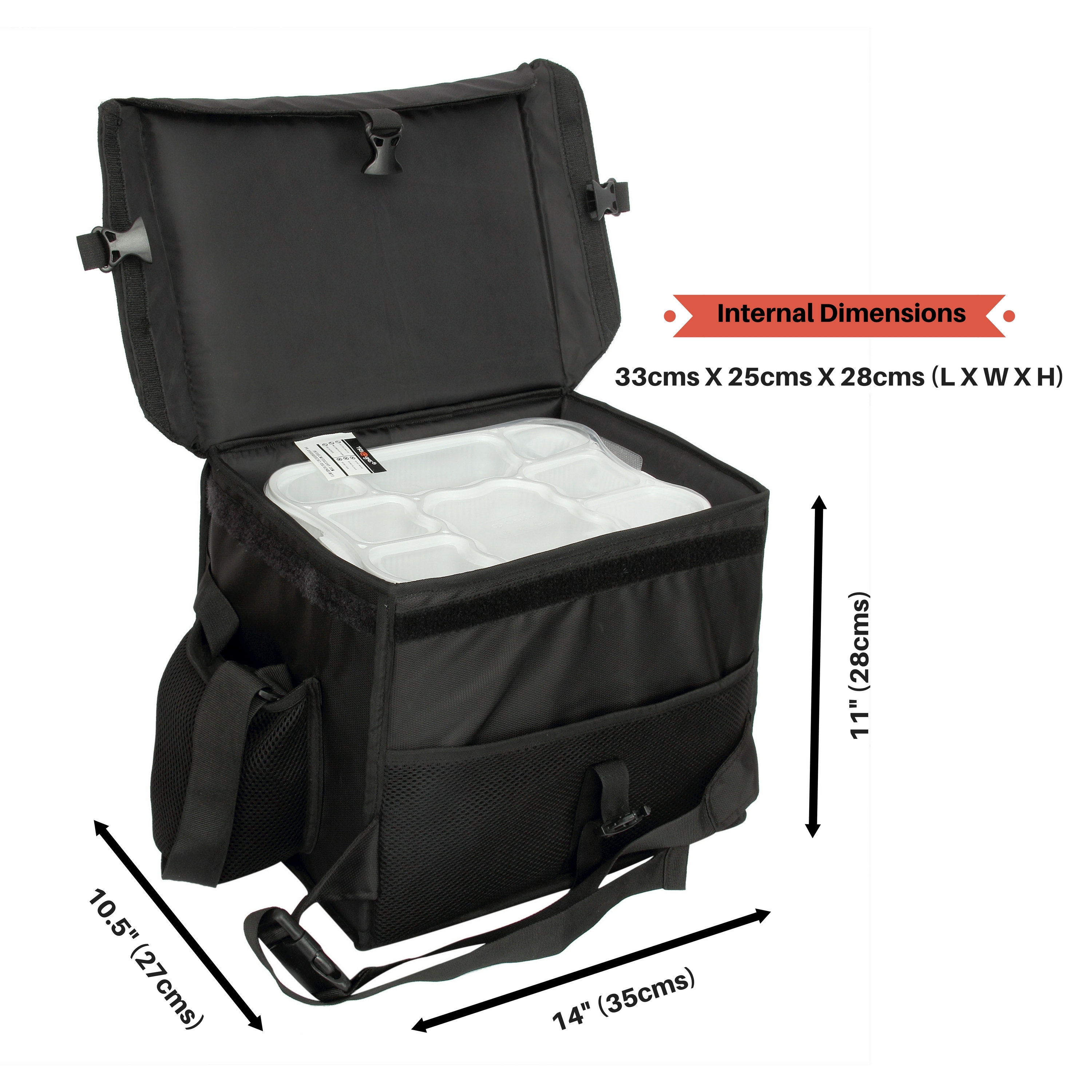 Food Delivery Bag Capacity: 24 Kg/hr