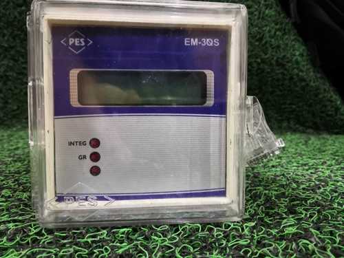 Three Phase Dual Source Panel Meter - Plastic Material, 220 Volt Voltage Range | Large LCD Display, High Voltage Resistance, Quality Finishing
