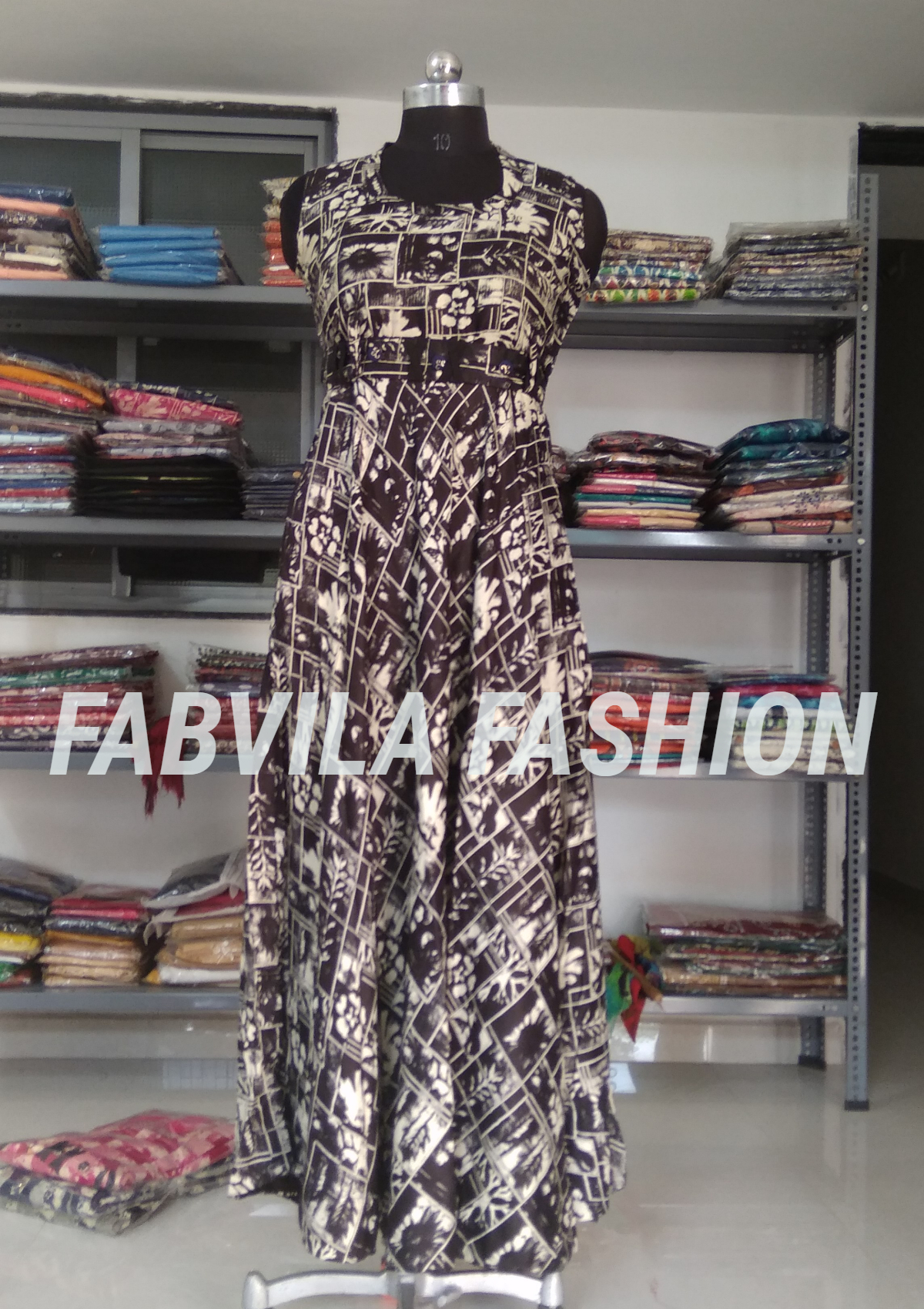 Brown Designer Fancy Kurtis