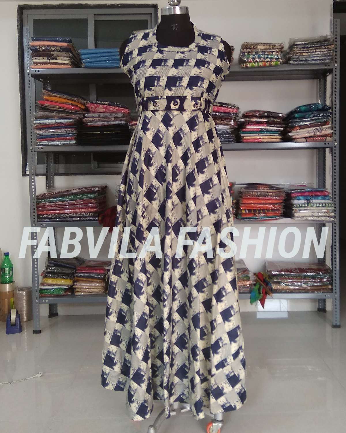 Pink Rayon Print Kurti