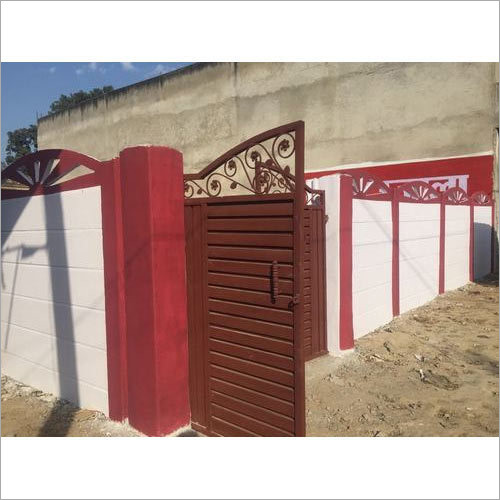 आरसीसी प्रीकास्ट बाउंड्री वॉल