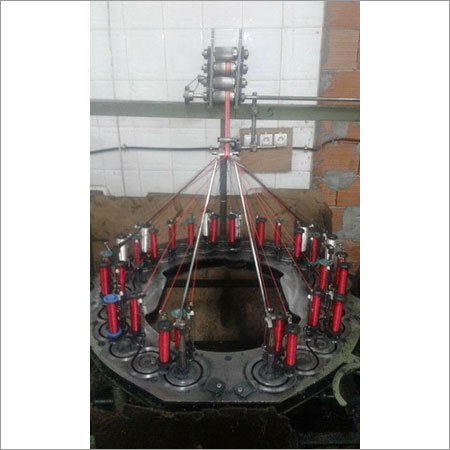 रेड एंड सिल्वर 33 स्पिंडल टेप ब्रेडिंग मशीन