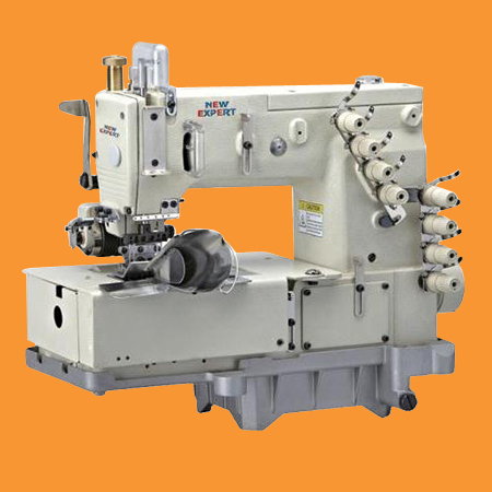 White Waistband Attaching Sewing Machine