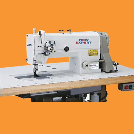 White High Speed Double Needle Flatbed Lockstitch Sewing Machine