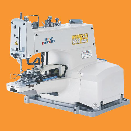 White Button Attaching Machine