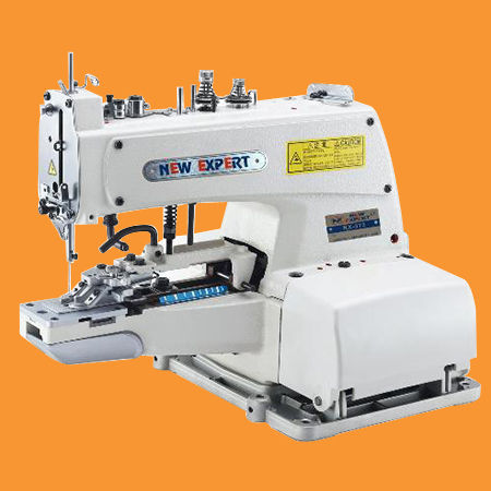 White Button Attaching Machine