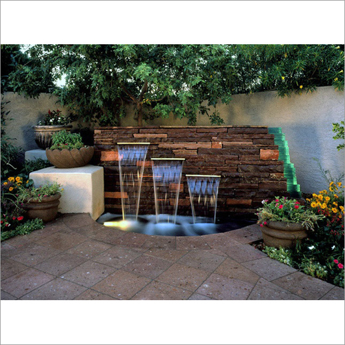 Swf - Stone and Metal, Variable Dimensions | Relaxing Ambiance, Water Feature, Easy Installation, Durable Material