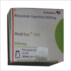 Reditux 500mg एक उच्च गुणवत्ता वाली दवा है जो लिम्फोमा और अन्य प्रकार के कैंसर के उपचार के लिए प्रयोग की जाती है। यह बायोलॉजिकल दवा प्रतिरक्षा प्रणाली को प्रभावित करती है और रोगी की स्थिति को बेहतर बनाती है।