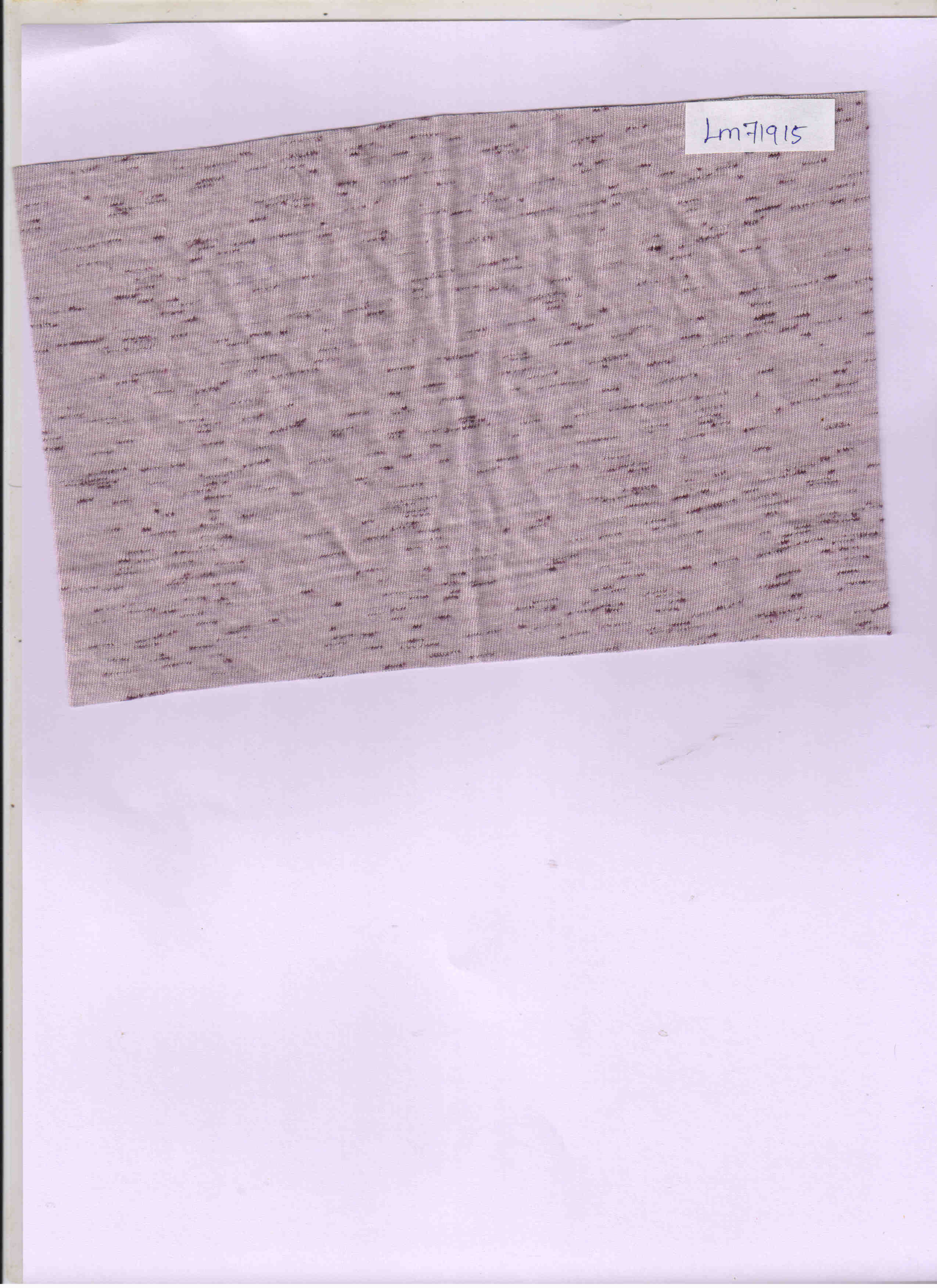 Cut Thread Melange Yarn