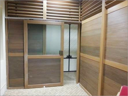 एल्यूमीनियम विभाजन दरवाजा