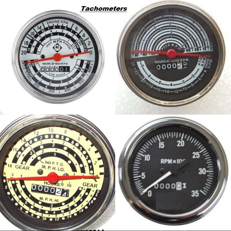 Allis Chalmmer & Mm Tachometer Warranty: 1 Year