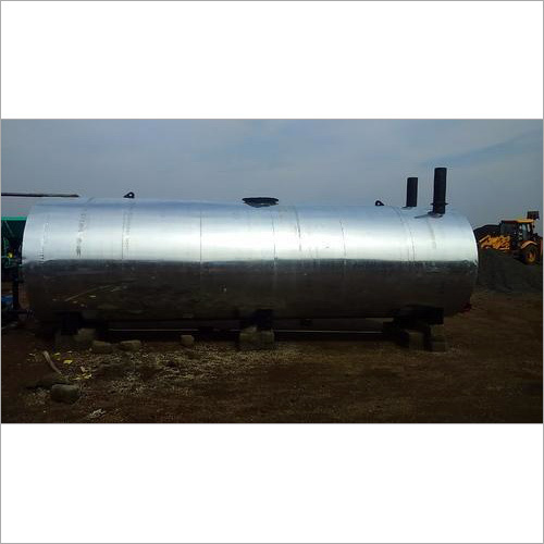 Asphalt Tank - Steel, Various Capacities | Serpentine Heating Coils, Thermal Insulation, Safety Valves, Customizable Dimensions