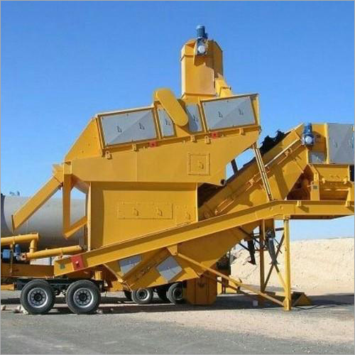 Mobile Asphalt Batch Mix Plant