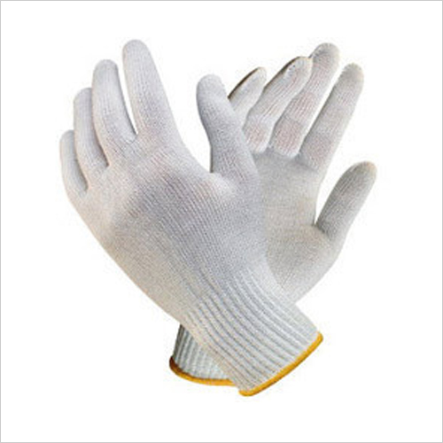 Safari Knitted Hand Gloves - Woolen, Plain Pattern, Grey | For Safety Purpose, Comfortable Fit, Durable Knitting Technique