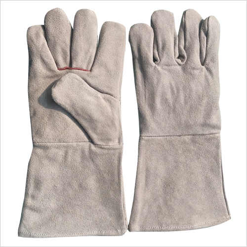 Grey Welding Hand Gloves