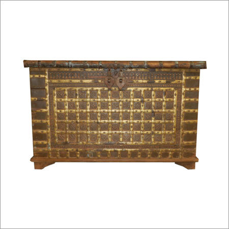Wooden Trunk Old Home Furniture