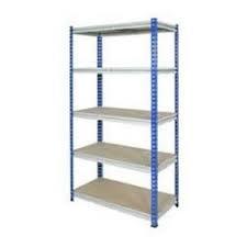 Slotted Angle Steel Storage Rack Capacity: 100 To 15000 Kg/hr