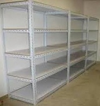 Slotted Angle Steel Storage Rack Capacity: 100 To 15000 Kg/hr