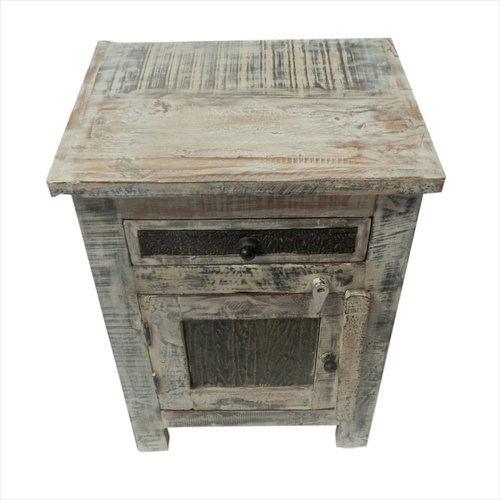 Wood Wooden Bedside
