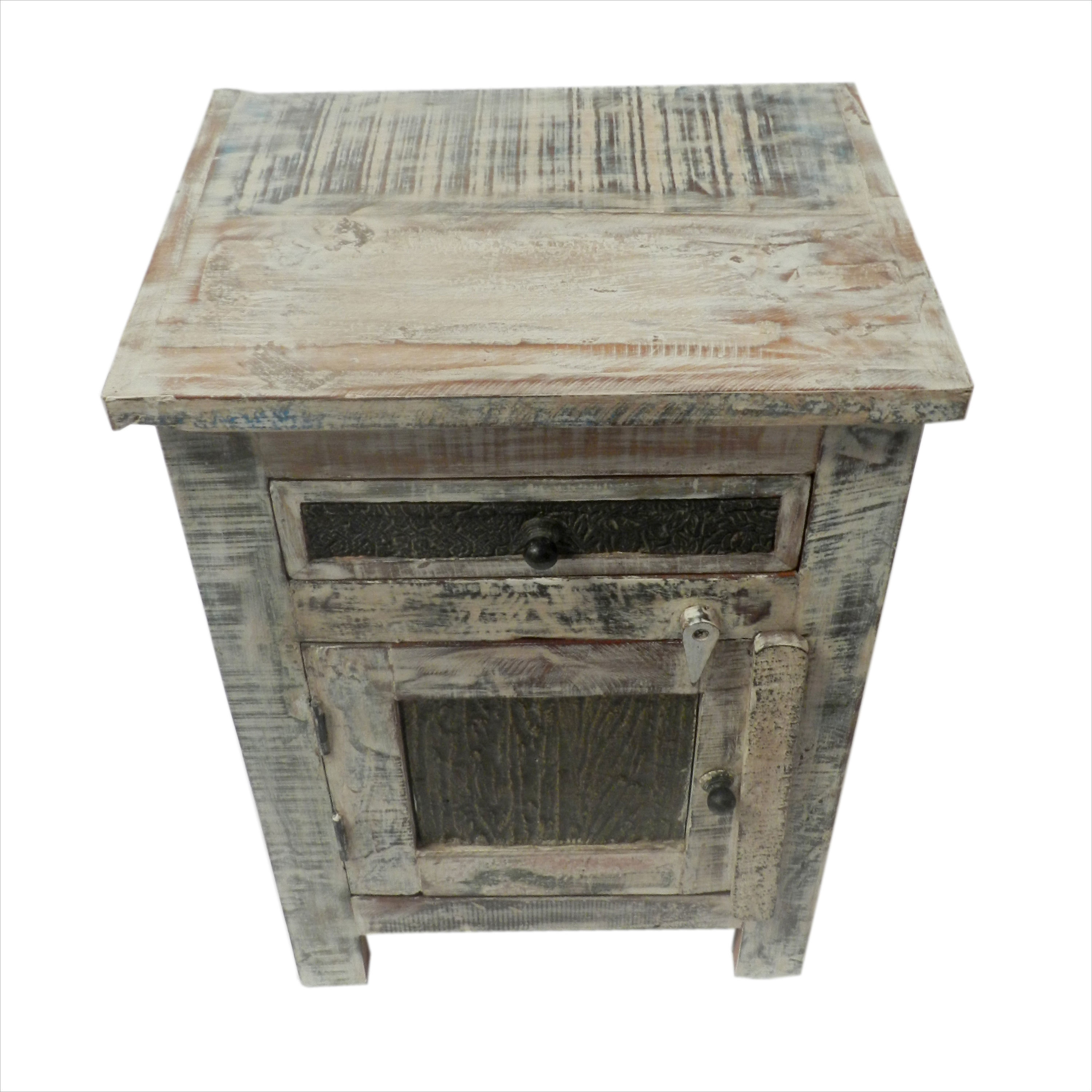 Wood Wooden Bedside