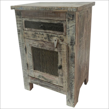 Wood Wooden Bedside