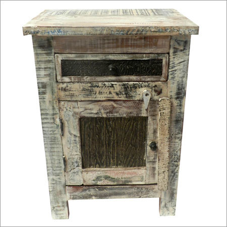 Wood Wooden Bedside