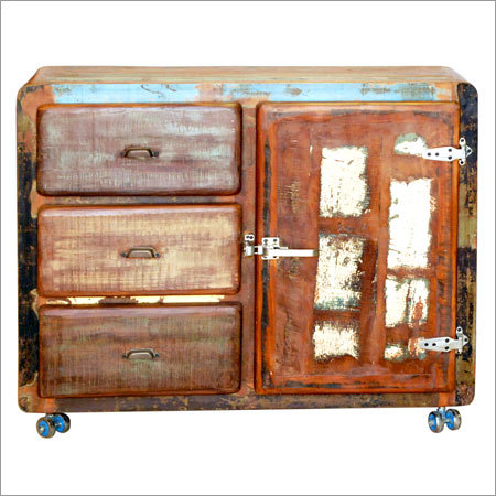 Wood Wooden Sideboard