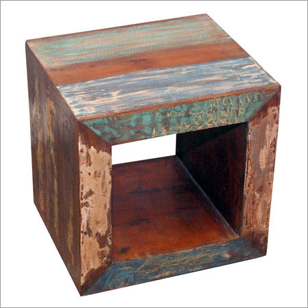 Wooden Cube - Natural Wood Finish | Eco-friendly, Versatile Design, Additional Customization Options