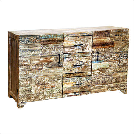 Wood Wooden Sideboard