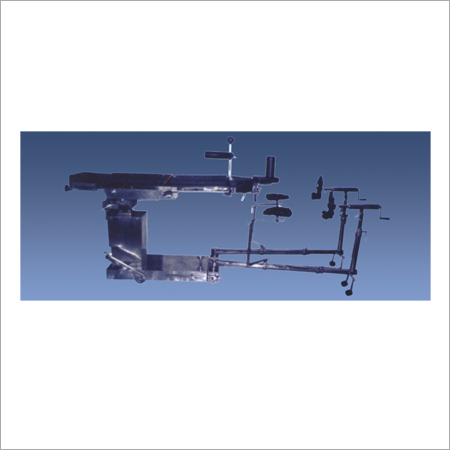 Hospital Tables - Stainless Steel & Iron, 50-100 Weight Capacity | Robust, Easy to Use, Corrosion-Proof, Fine-Adjustment Leg Rest
