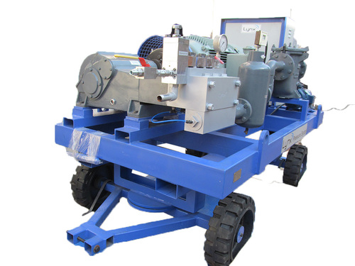 High Pressure Water Blasting Pump - Color: Blue