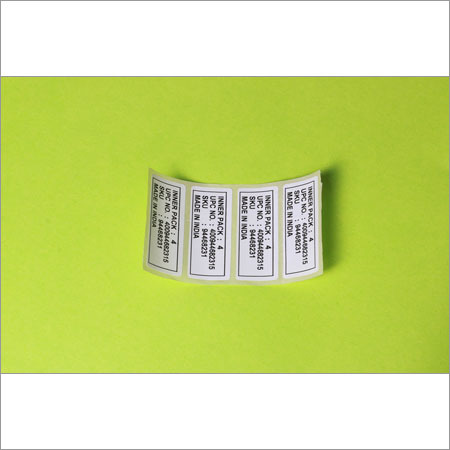 Custom Barcode Sticker
