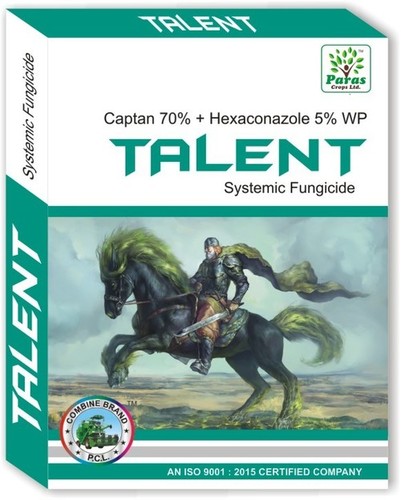 Captan 70% + Hexaconazole 5% Wp Powder