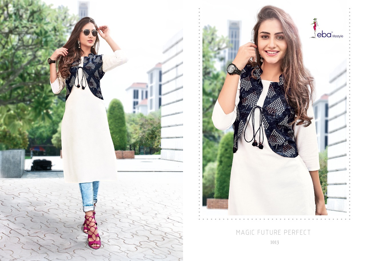 Rayon Kurti With Jacket