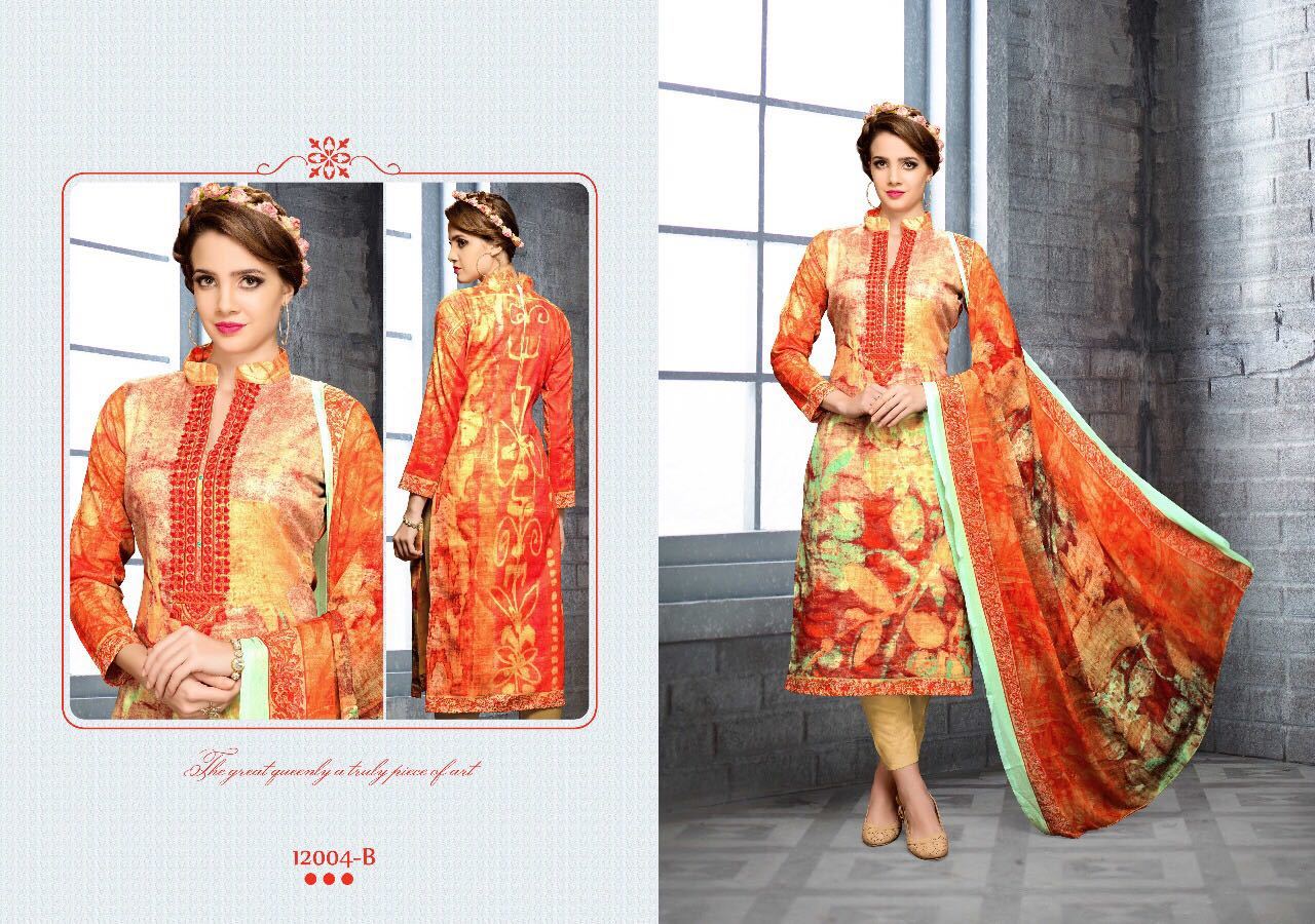 Self Embroidary Work Suits