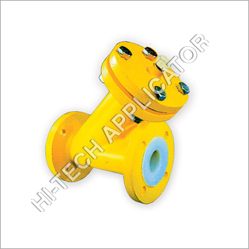 Yellow Ptfe Y Type Strainer