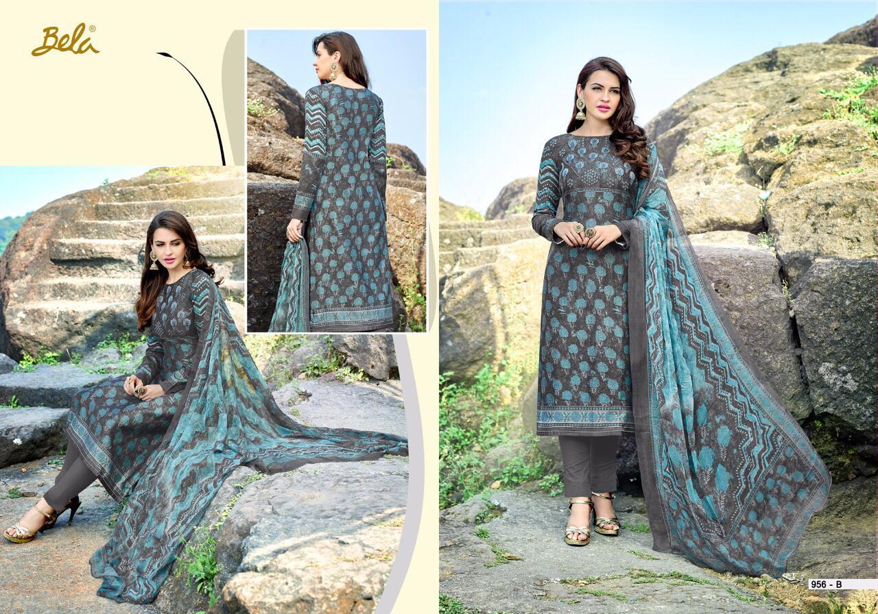 Cotton Satin Fabric Salwar Kameez With Chiffon Dupatta